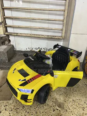 Motorsport Rechargeable Toy Car Yellow 1 to 4 Years