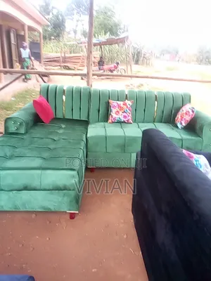 Alo Shaped Sofaset and Side Two Seater