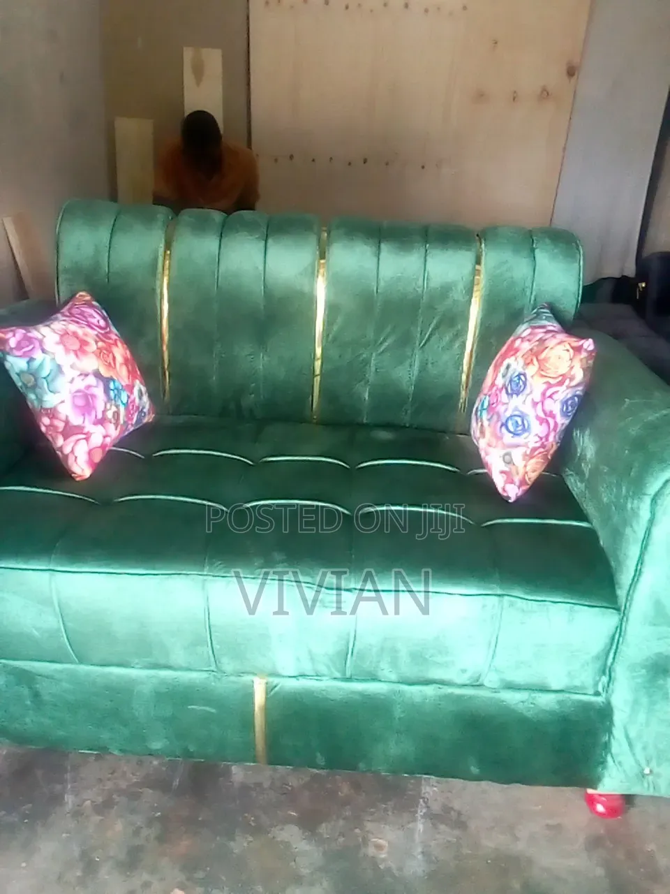 Alo Shaped Sofaset and Side Two Seater