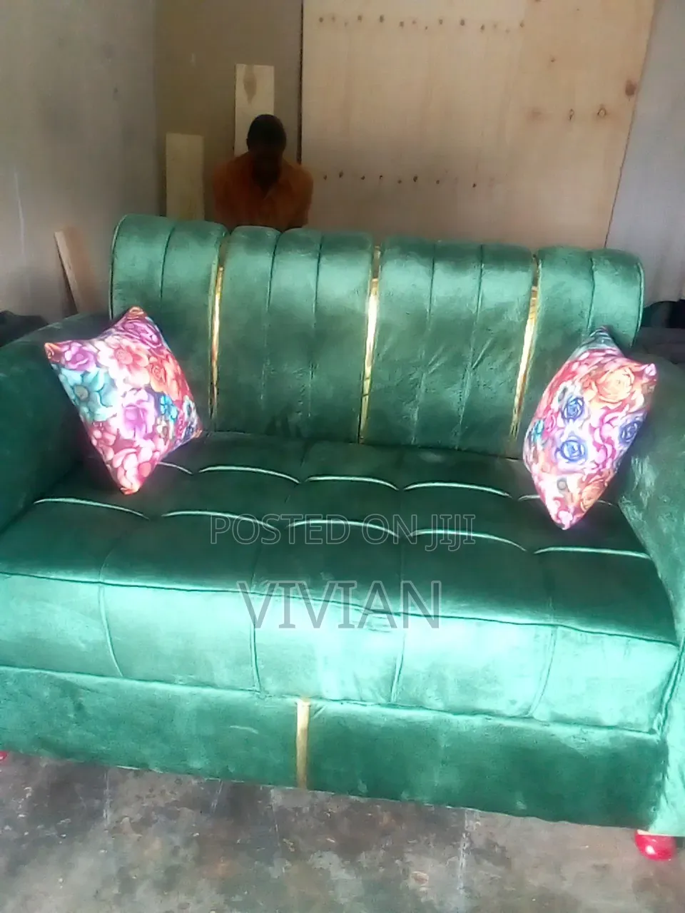 Alo Shaped Sofaset and Side Two Seater