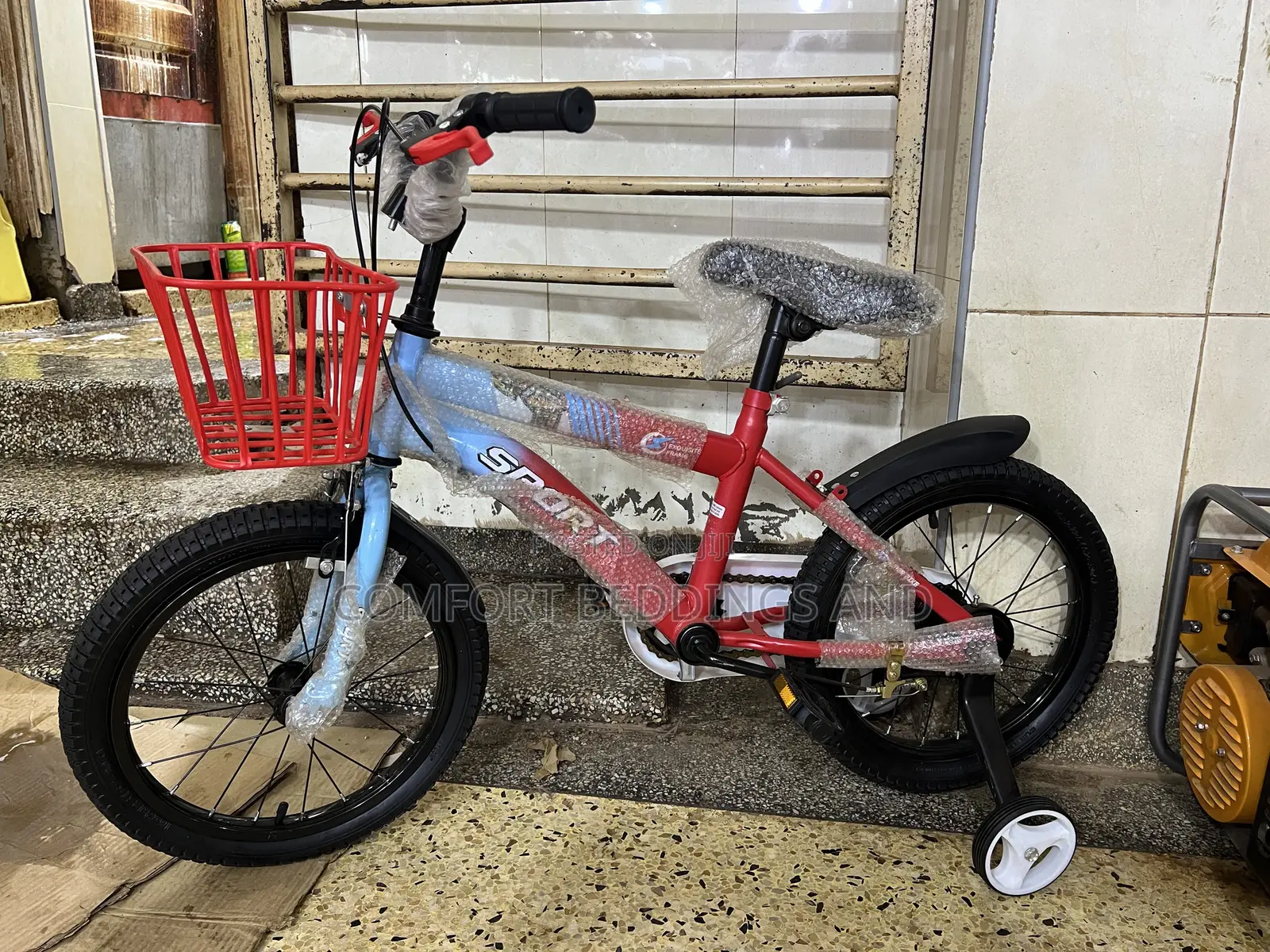 Front Rack Bicycle Red 1 to 9 Years