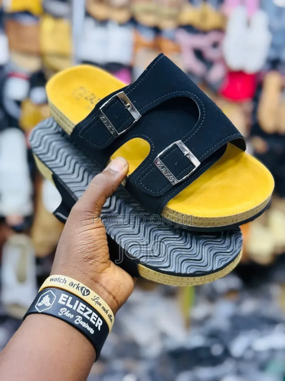 Mens Nice Looking Push in Sandal