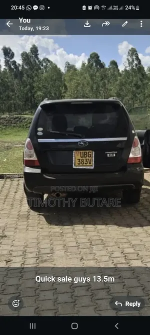 Subaru Forester 2007 Black