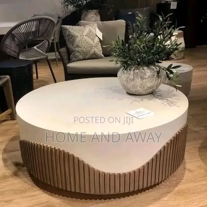 Round Rustic Diana Center Tables in Any Colour With Delivery 600,000/-