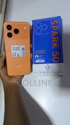 New Tecno Spark 50 128 GB Orange