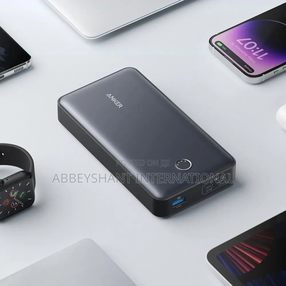 Anker 537 Power Bank 65w 3 Port Multi Device Fast Charging