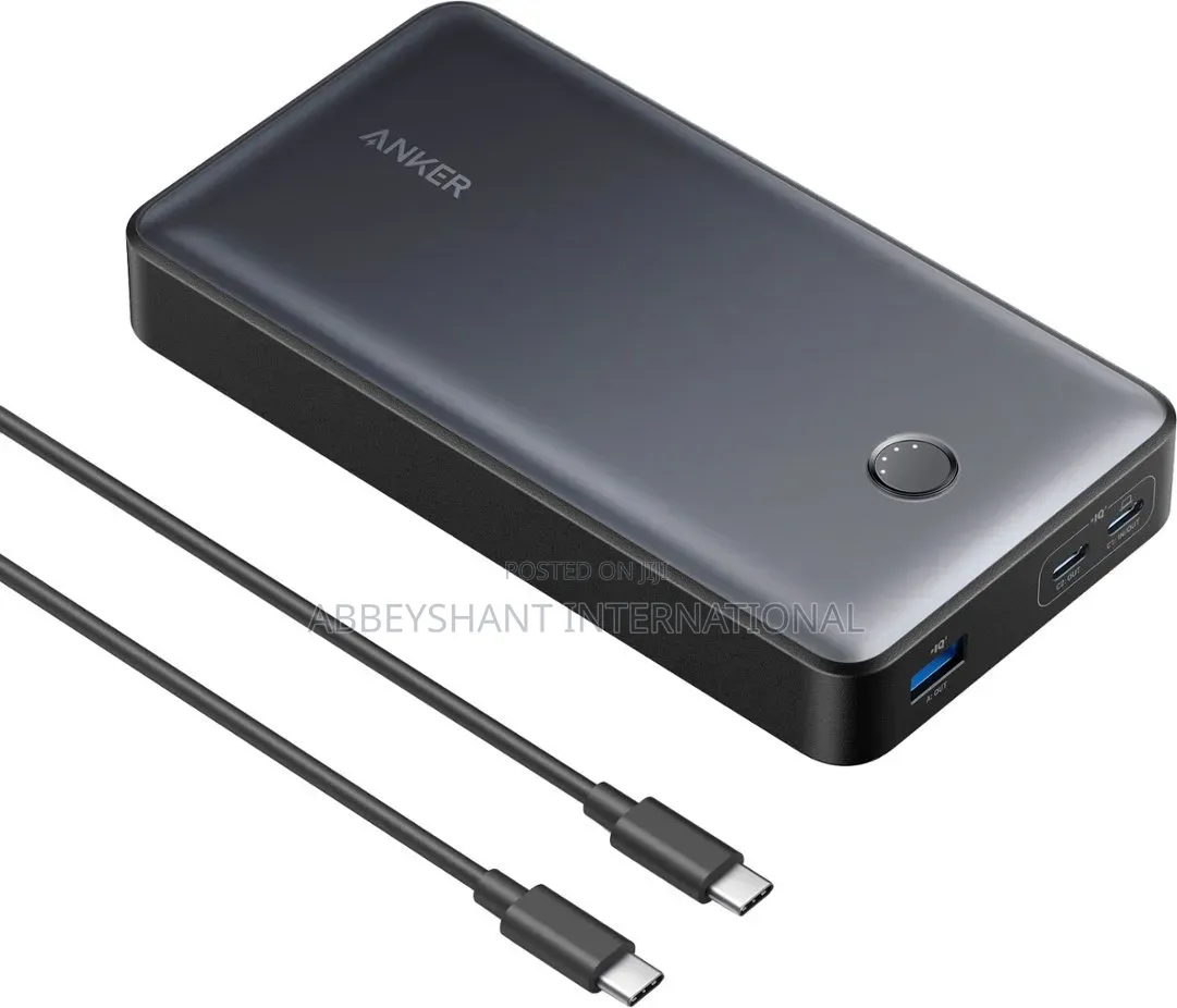 Anker 537 Power Bank 65w 3 Port Multi Device Fast Charging