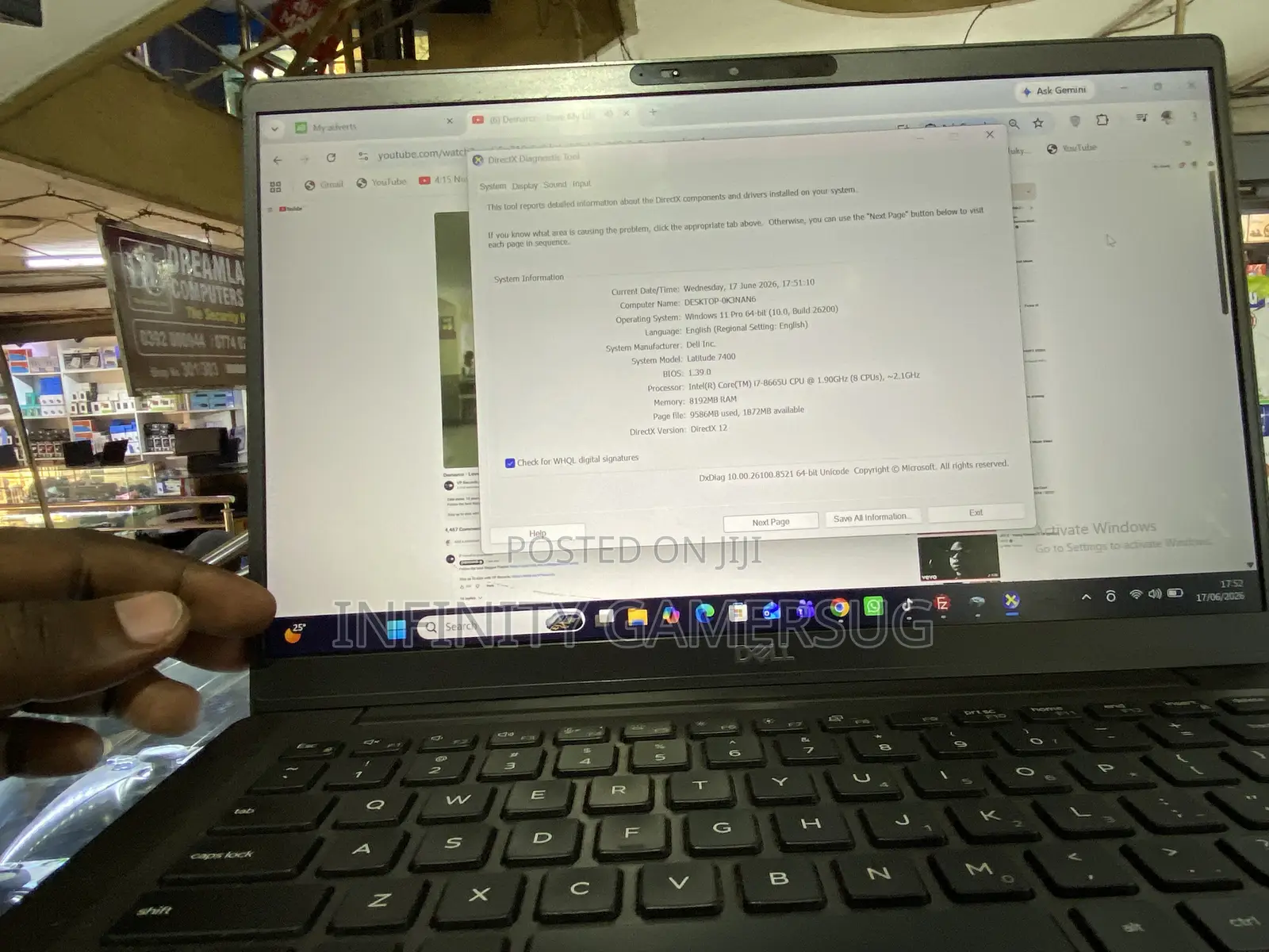 Laptop Dell Latitude 7300 8GB Intel Core i7 SSD 256GB