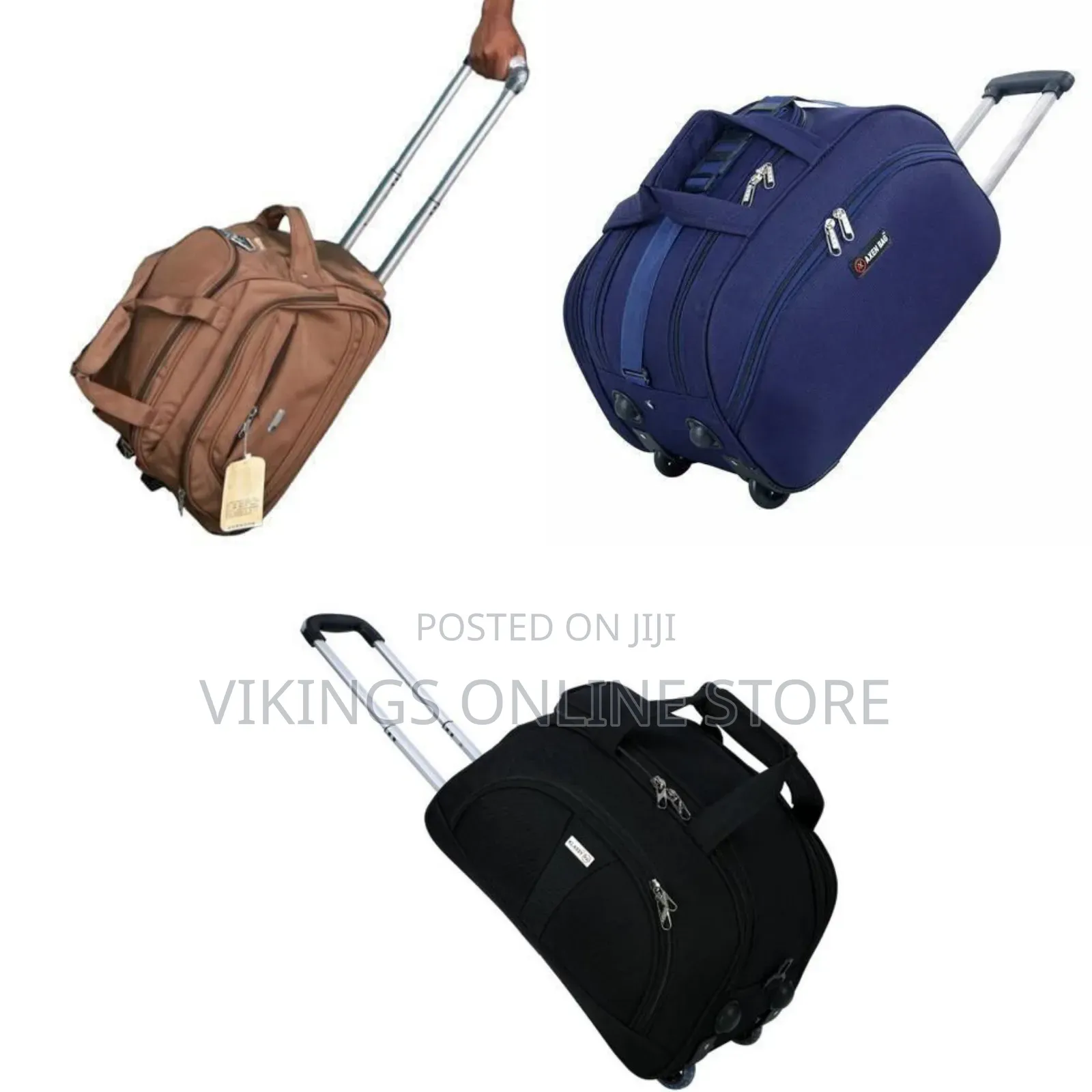 Wheeled Duffel Bag Vintage Canvas Travel Bags Men Duffel Bag Travel