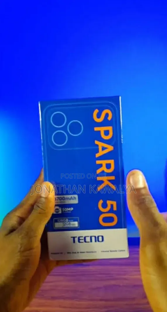 New Tecno Spark 50 128 GB Gray