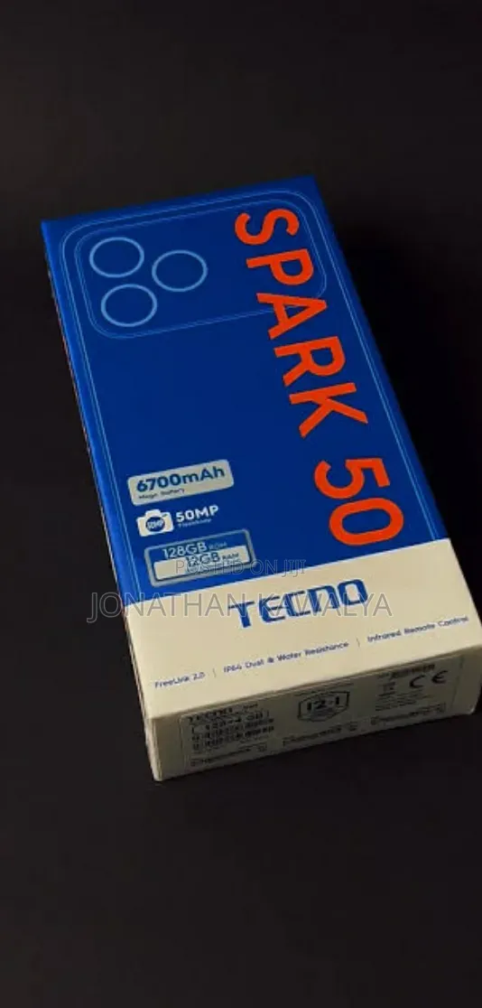 New Tecno Spark 50 128 GB Gray