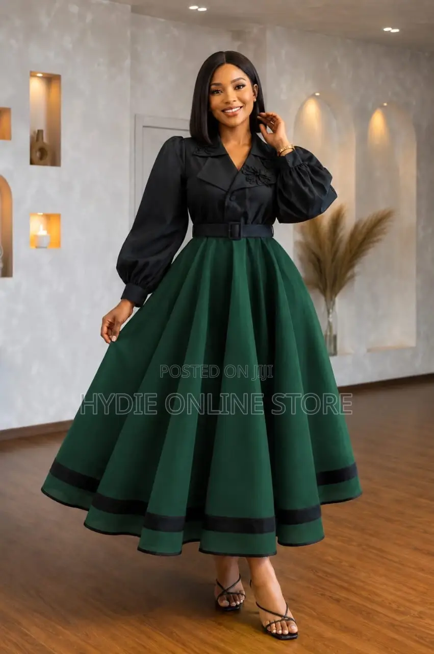 Floral Mint Round Dress