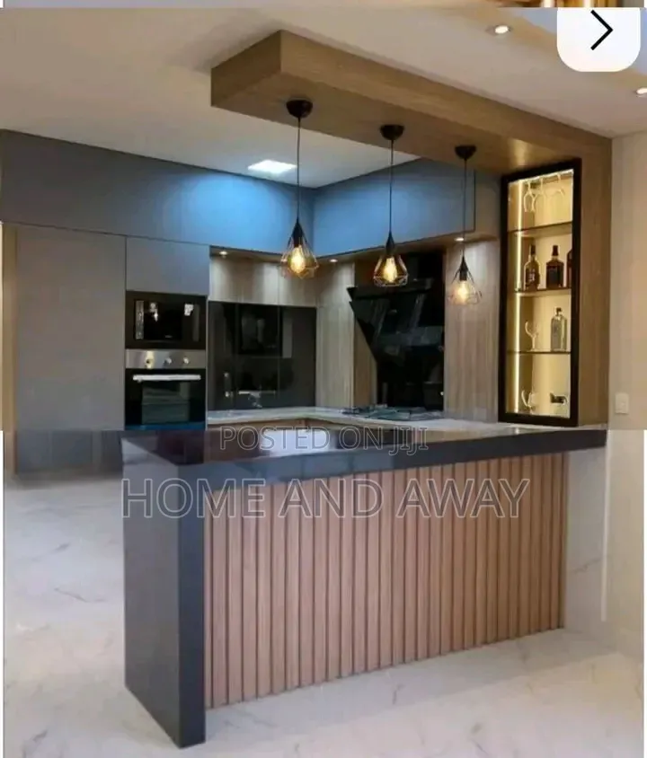 Smart Kitchen Cabinets in Uganda Kampala 1,000,000/- Per Running Meter