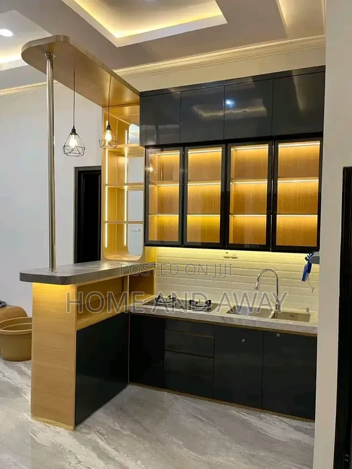 Smart Kitchen Cabinets in Uganda Kampala 1,000,000/- Per Running Meter