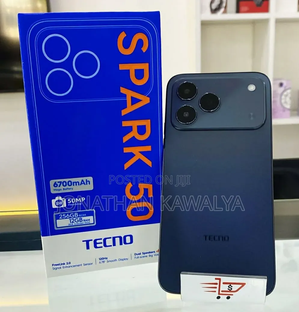 New Tecno Spark 50 128 GB Silver