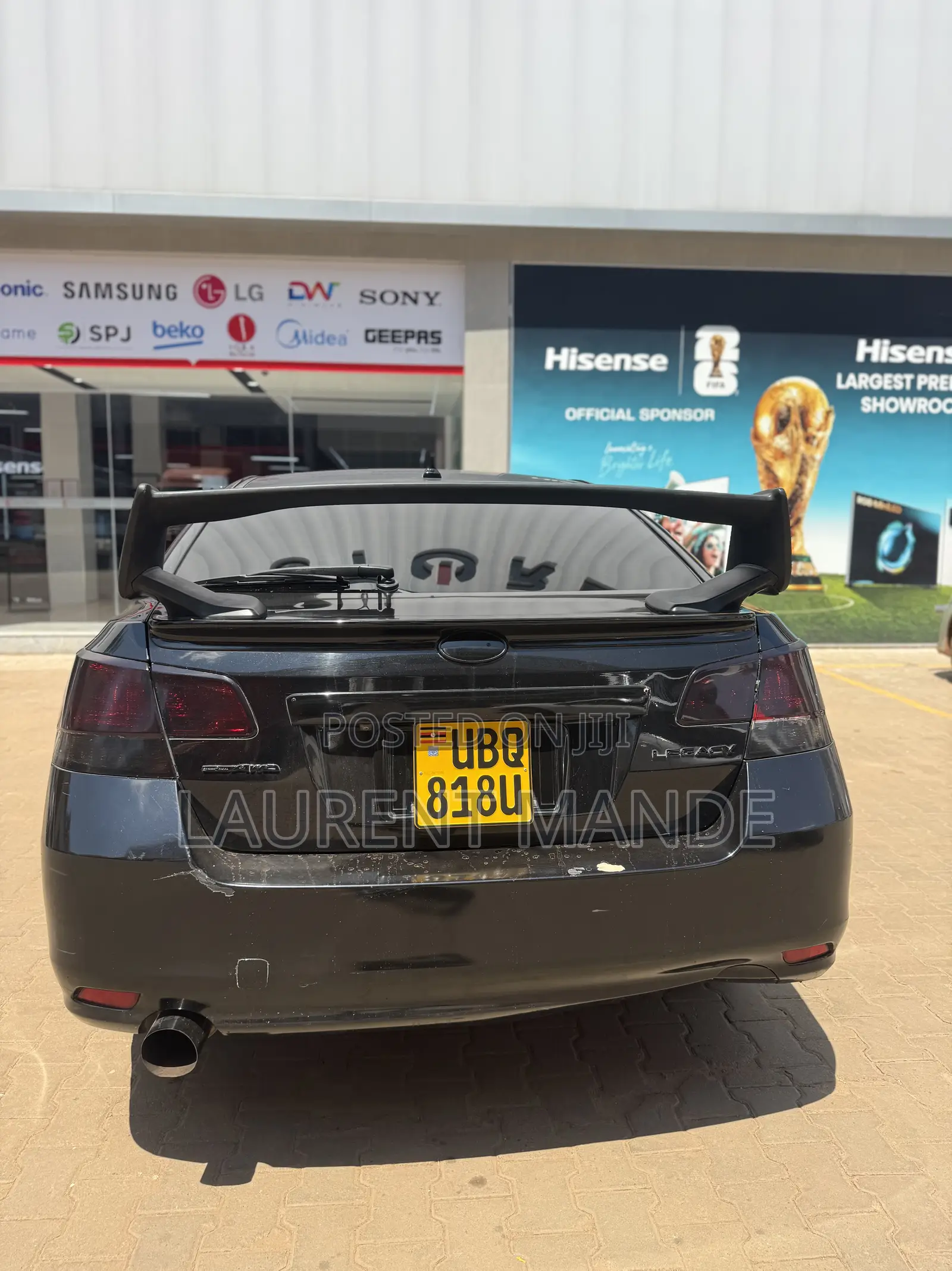 Subaru Legacy 2012 Black