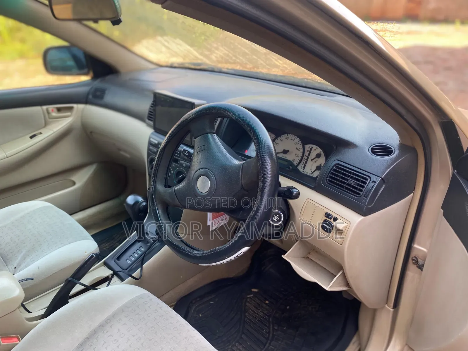 Toyota Allex 2005 Gold