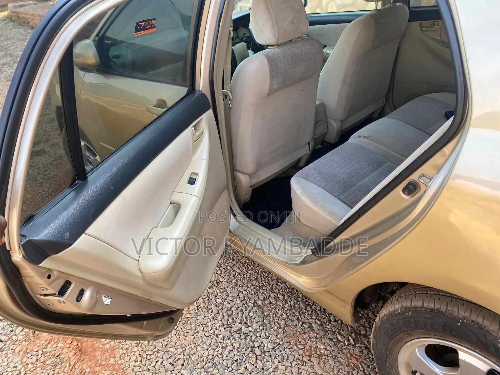 Toyota Allex 2005 Gold