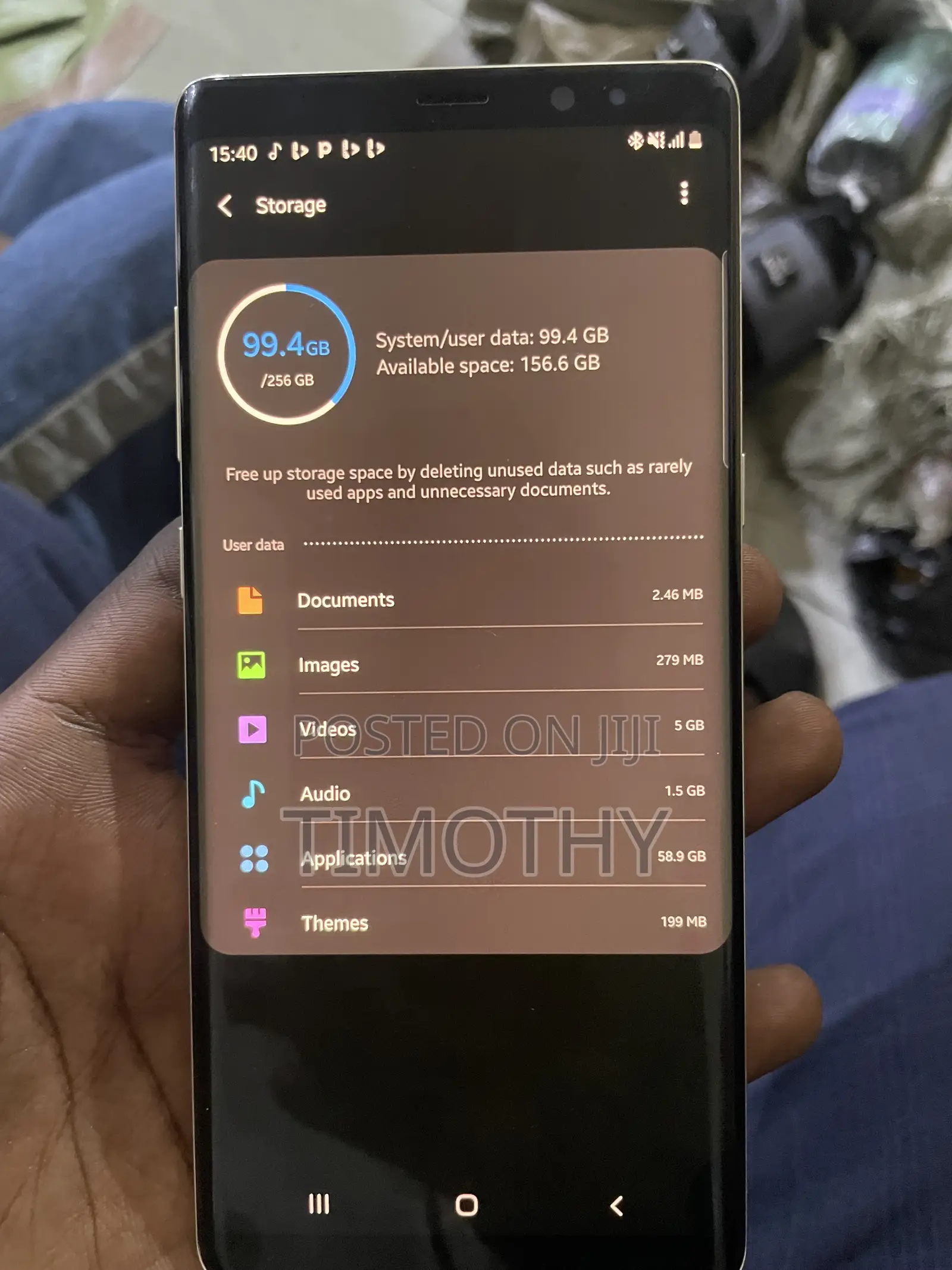 Samsung Galaxy Note 8 256 GB Gold