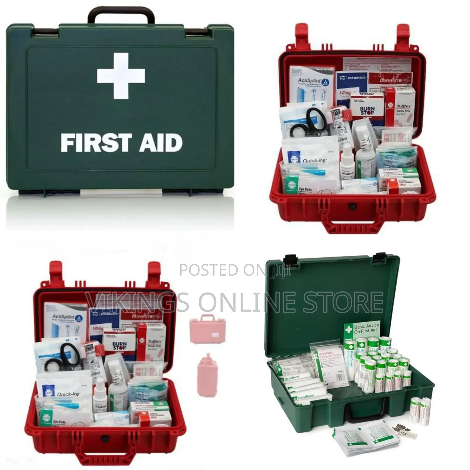 Standard First Aid Kit Box Hse For 50 People Essential Box