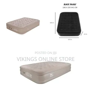 198x150x40cm Double Portable Mountain Air Mattress With Built-in Pump