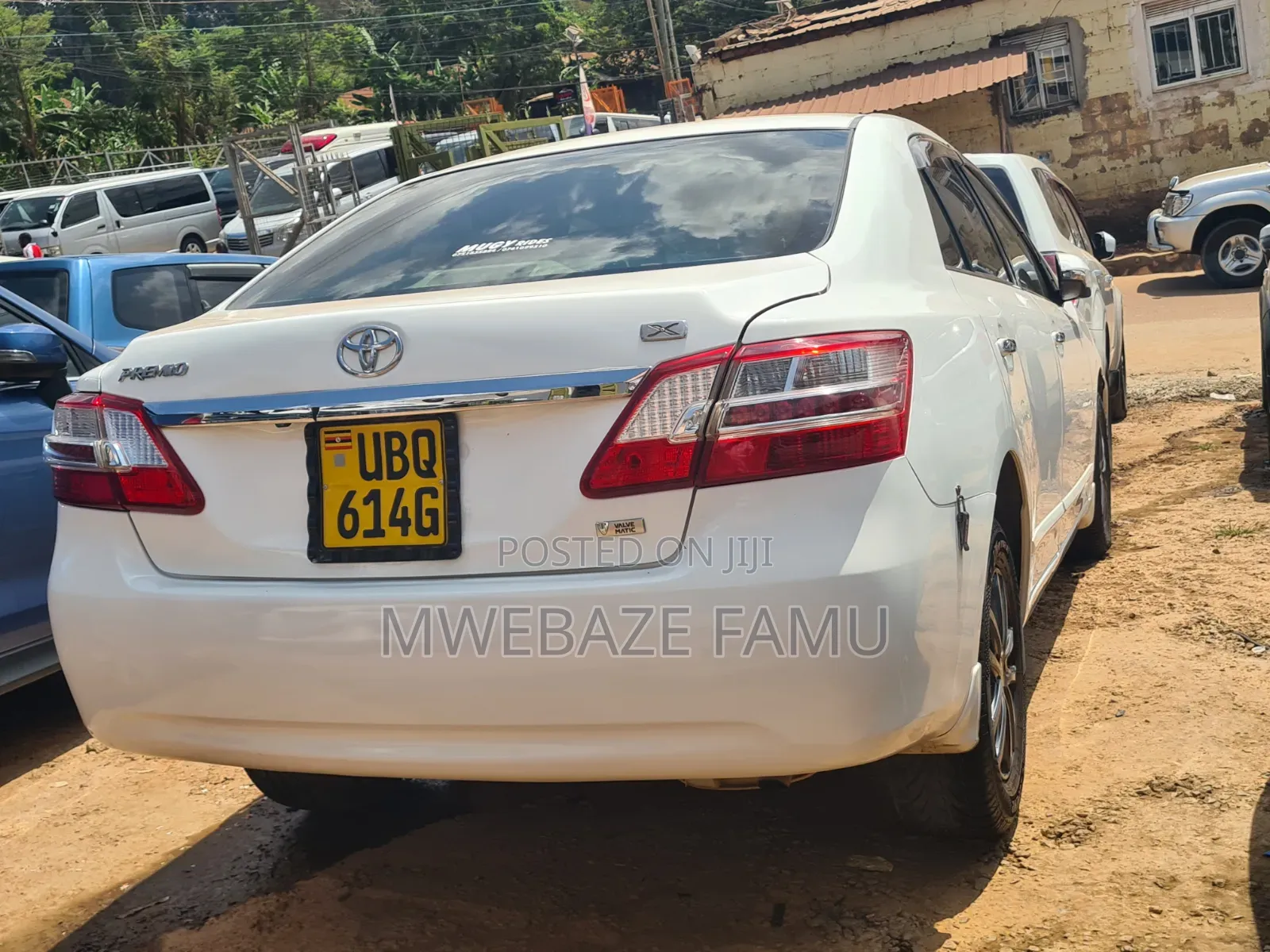 Toyota Premio 2012 White