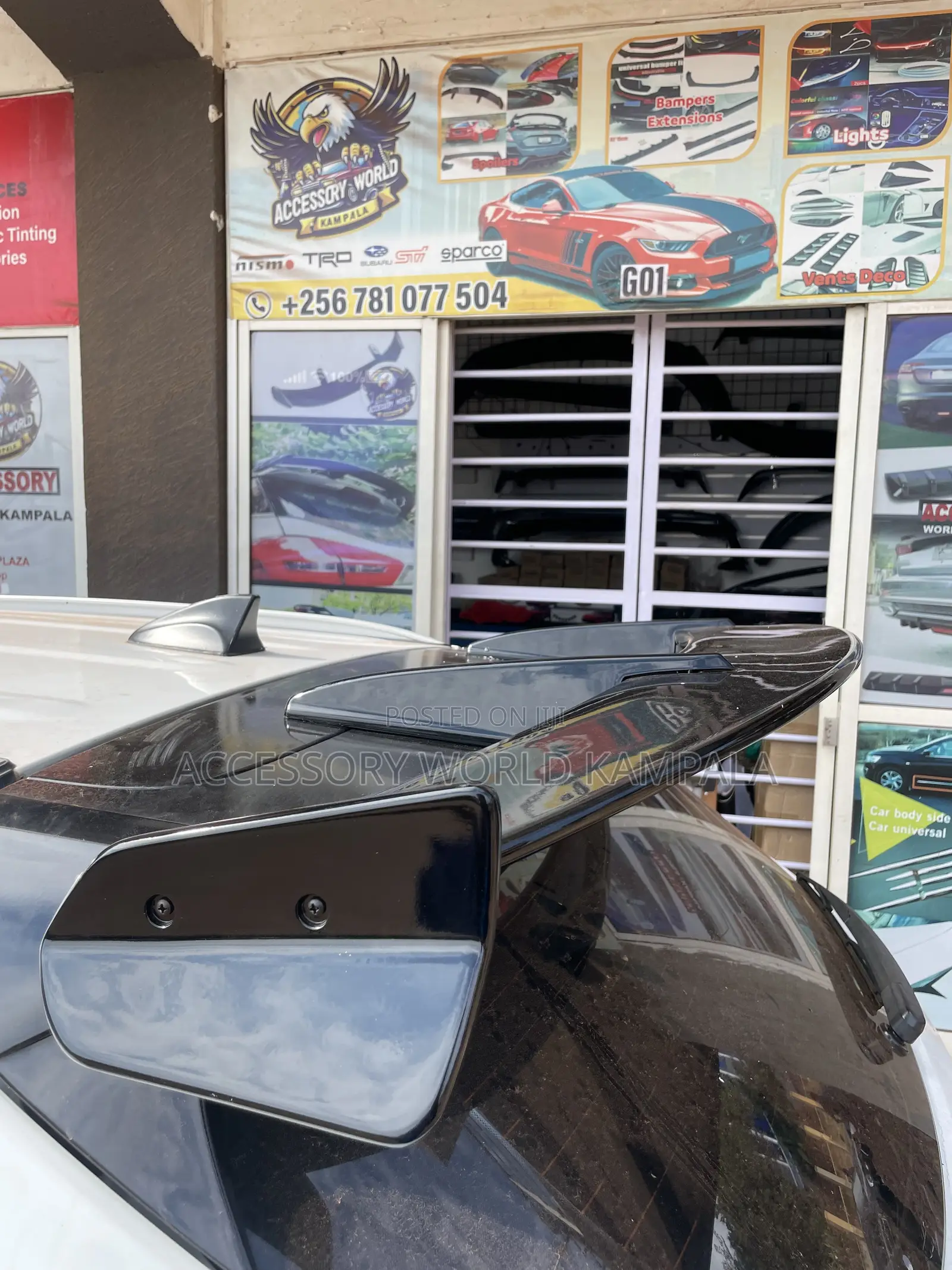 Hatchback Car Roof Spoiler Installation Service