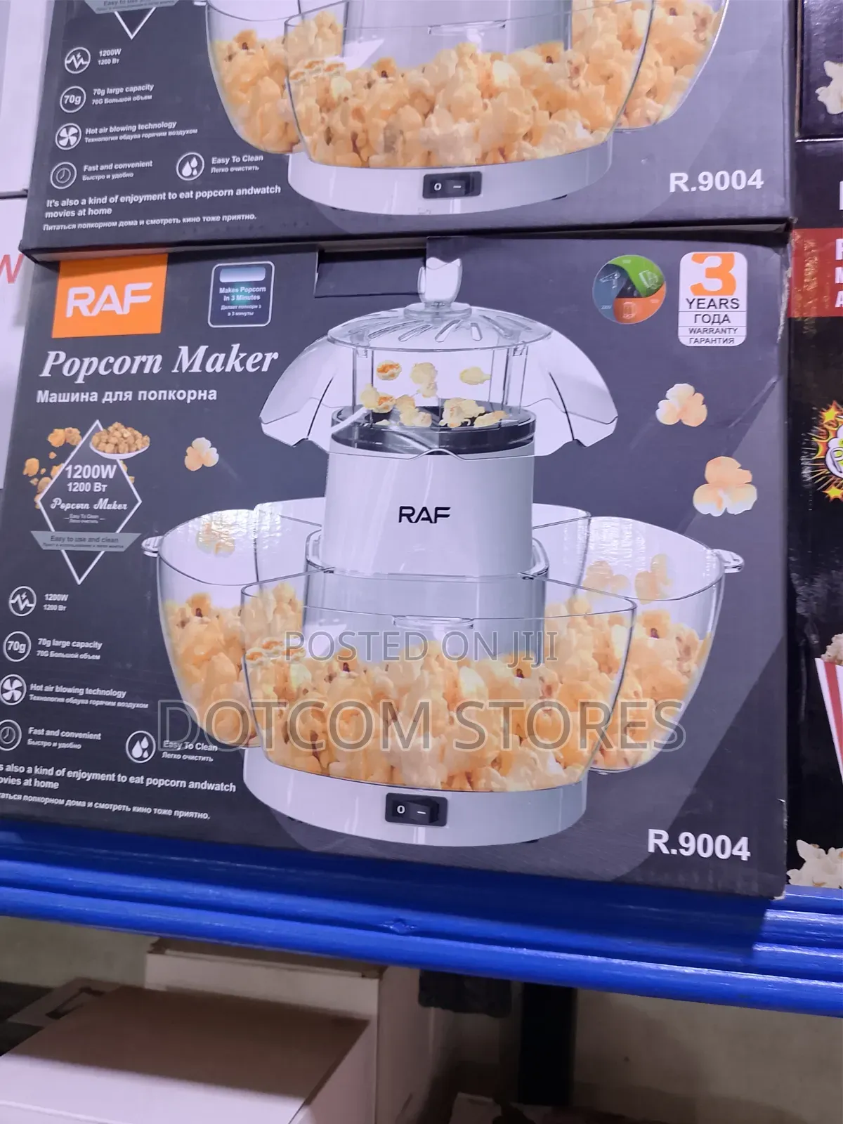 Raf Efficient Hot Air Popcorn Maker