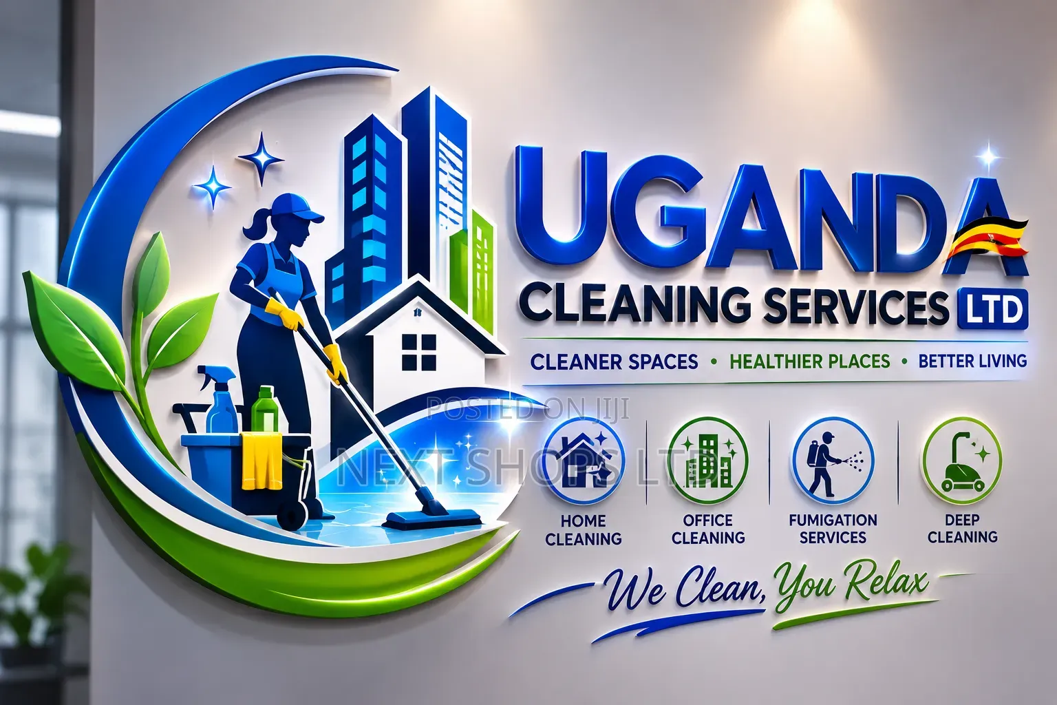 Roof Tiles, Pavers, Tiles, House Cleaning Services in Kampala Uganda