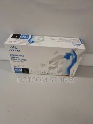 Salon/Medical Disposable Nitrile Gloves 100