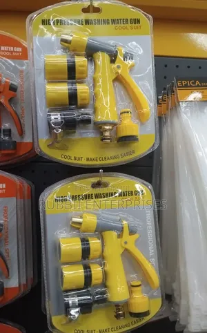 High Pressure Washing Water Gun ~ Yellow