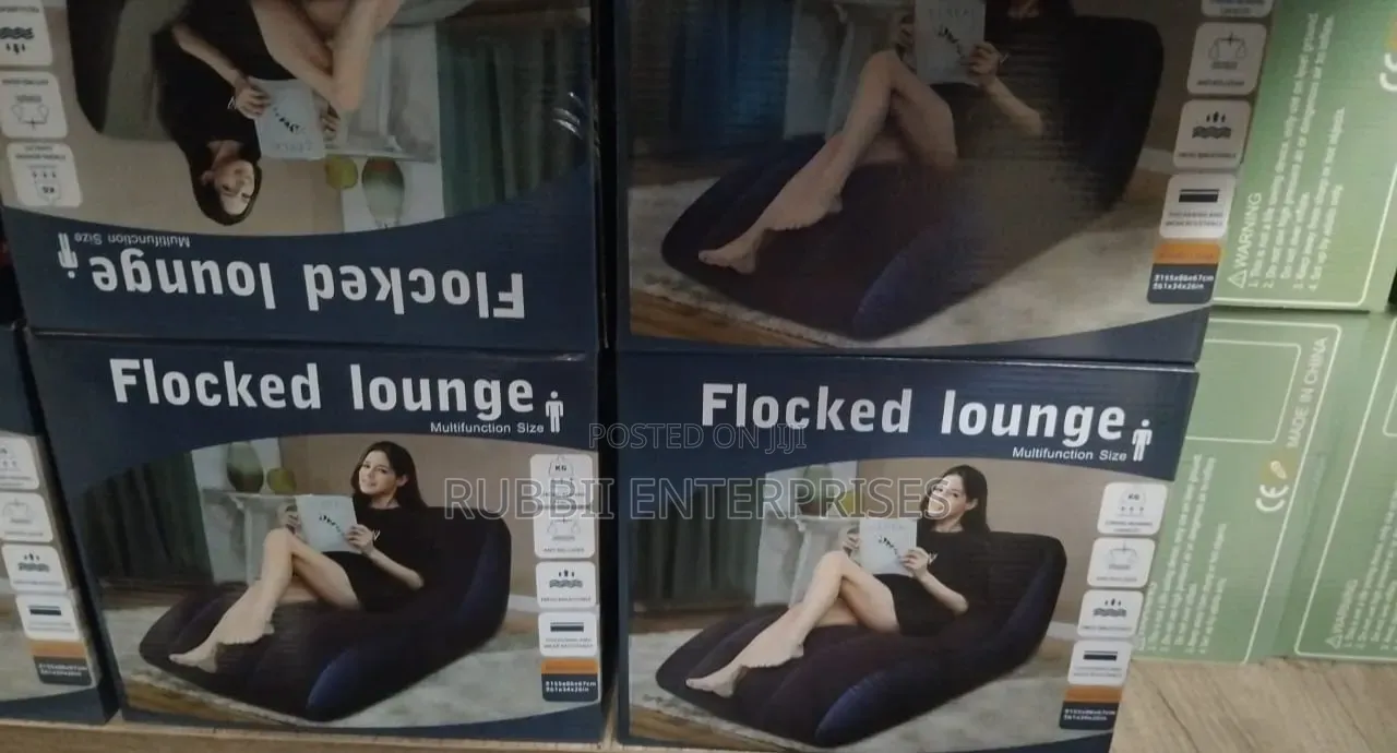 Flocked Lounge Air Seat