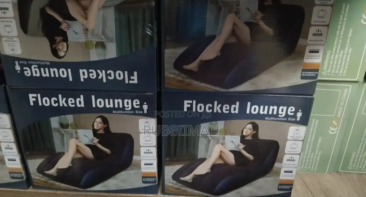 Flocked Lounge Air Seat
