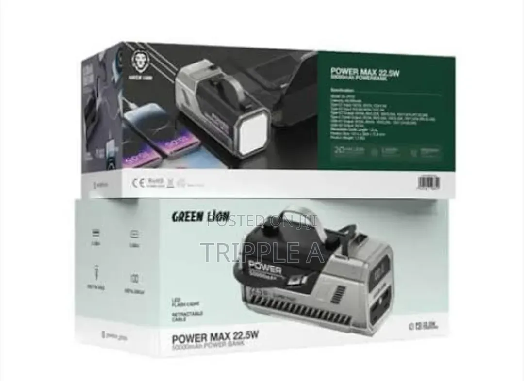 Green Lion Power Max 100w 50000mah Power Bank
