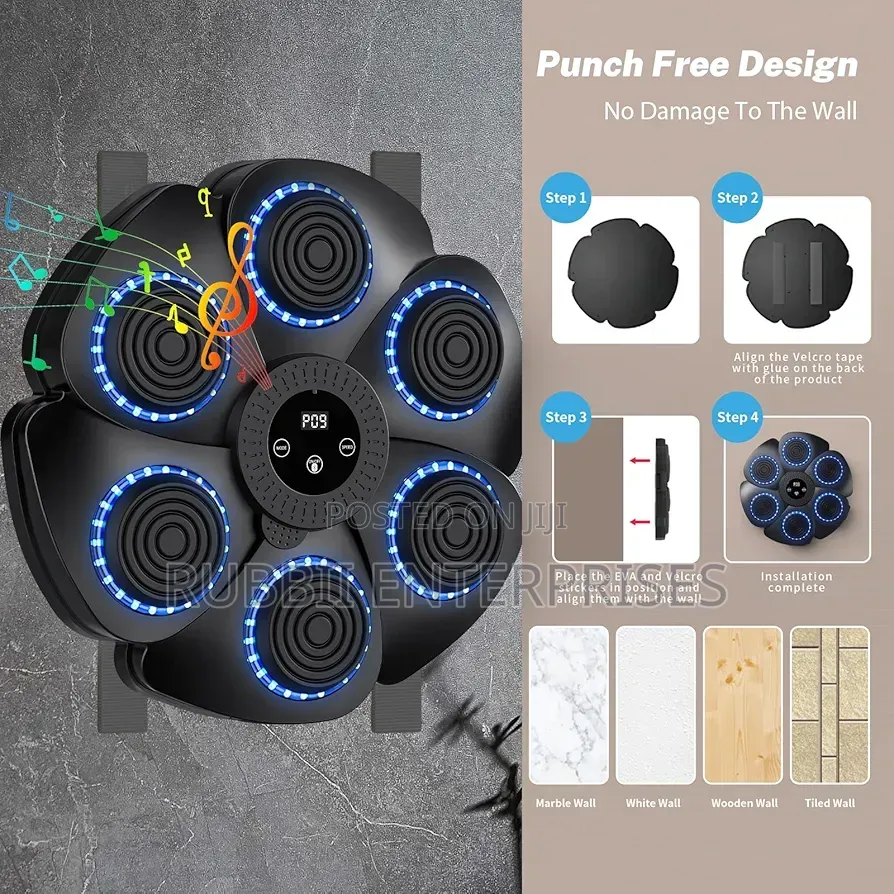Smart Wall Musical Boxing Machine