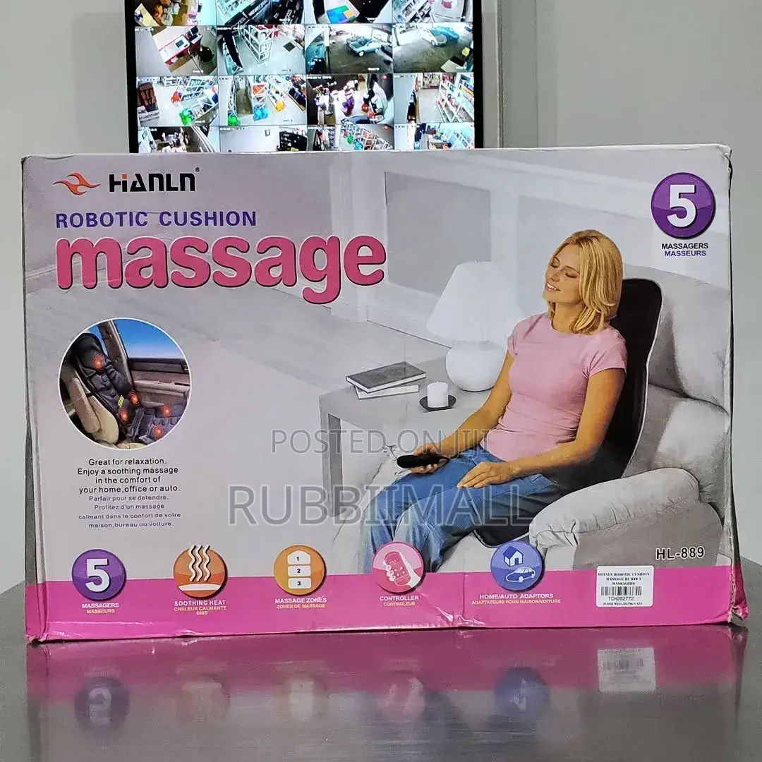 Robotic Cushion Massage ~ Portable Chair Pad