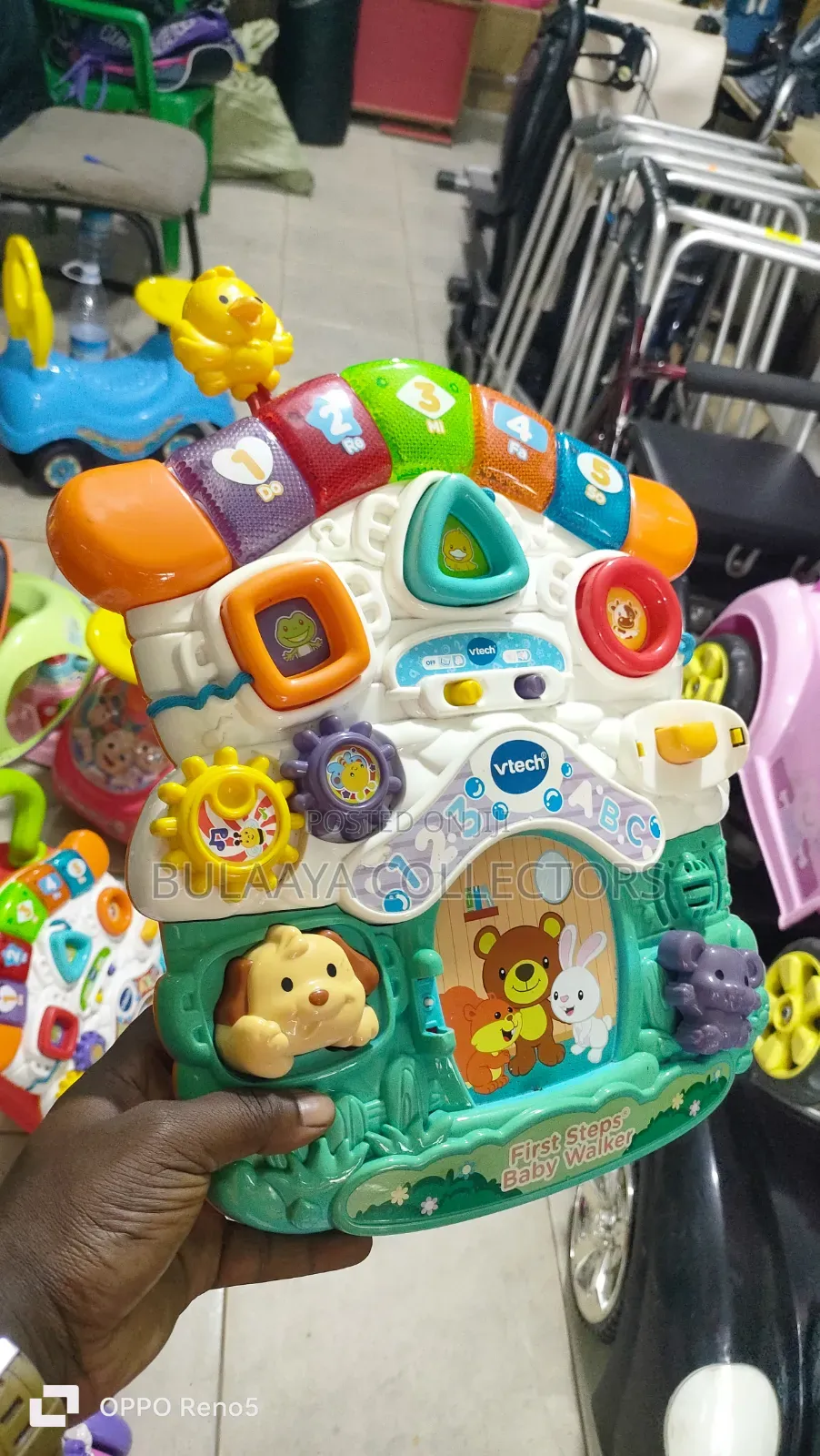 Uk Used Vtech Sit-to-stand Learning Electronic Musical Toddler Toy.