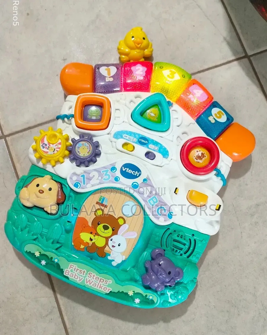 Uk Used Vtech Sit-to-stand Learning Electronic Musical Toddler Toy.