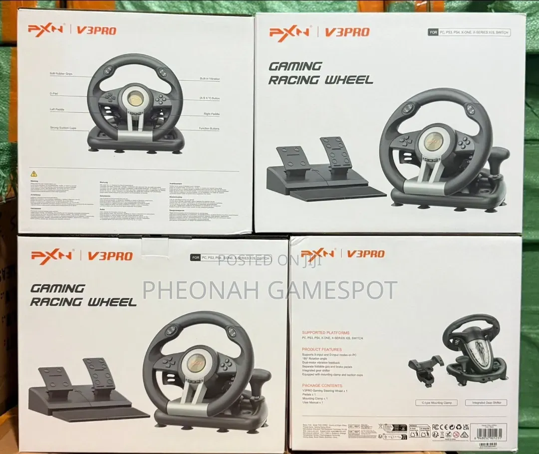 PXN V3 Pro Gaming Racing Wheel