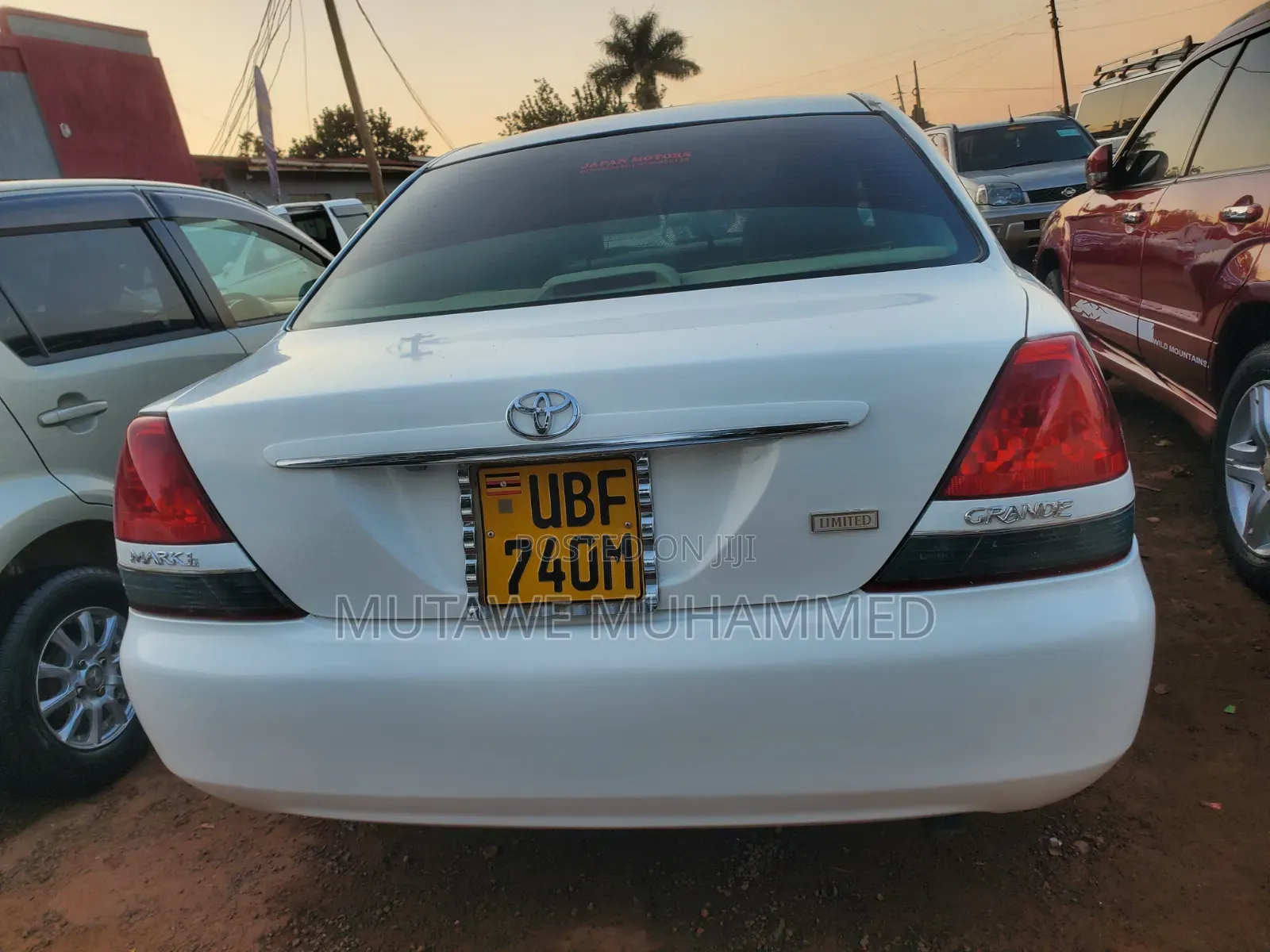 Toyota Mark II 2002 Silver