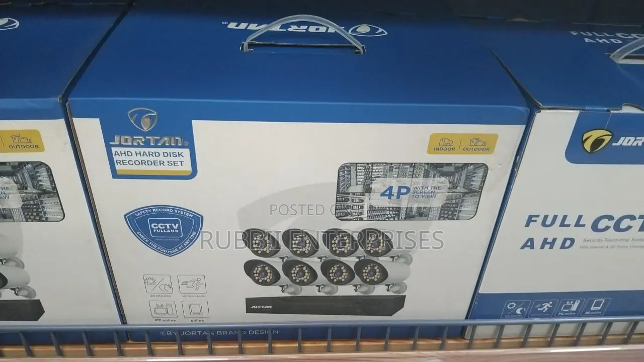 Ahd Hard Disk Recorder Set~ 8 Cameras