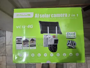 Calus Vc12 4g Ai Solar Camera 2 in 1