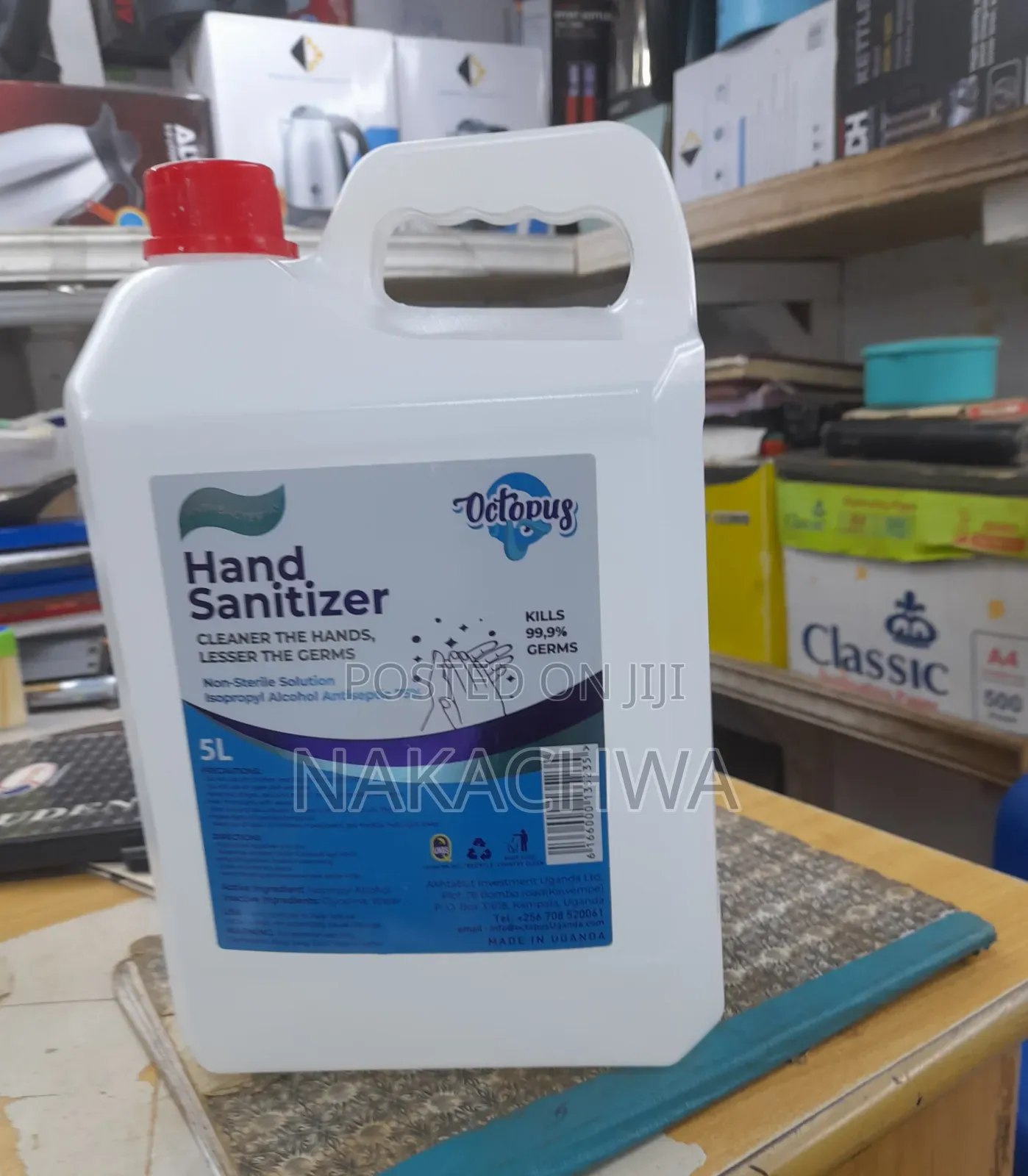 Orgainal Hand Sanitizer of 5 Litres