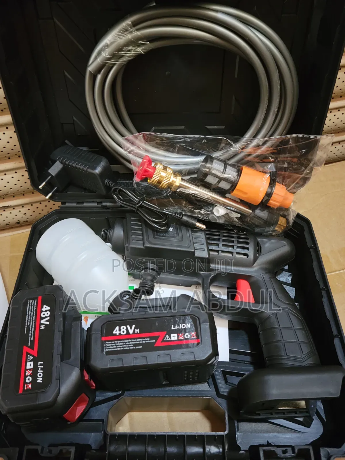 Pressure Cordless Washer Gun