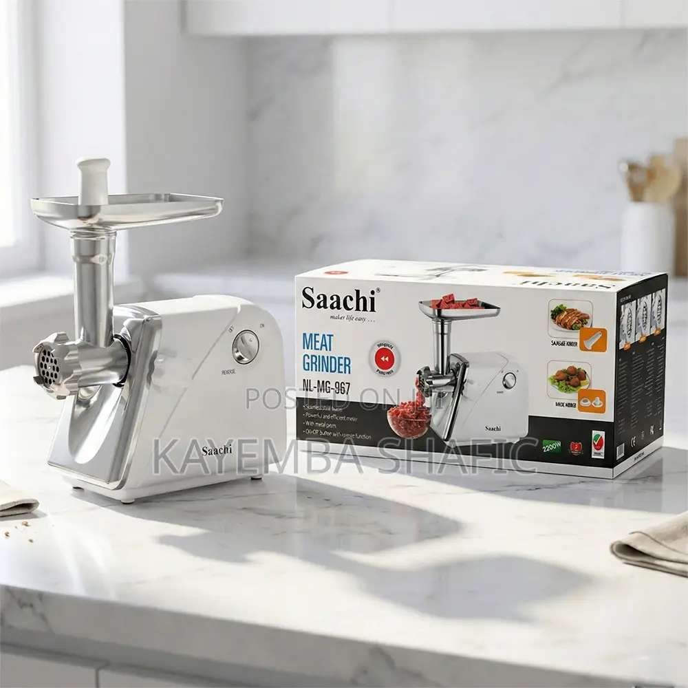 Saachi Electric Meat Grinder 2200w (Nl-Mg-967) - Brand New