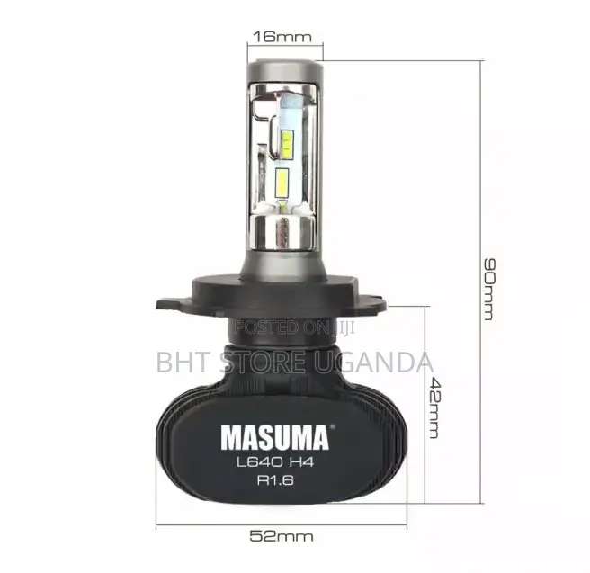 Masuma L640 H4 Led Headlight Bulbs