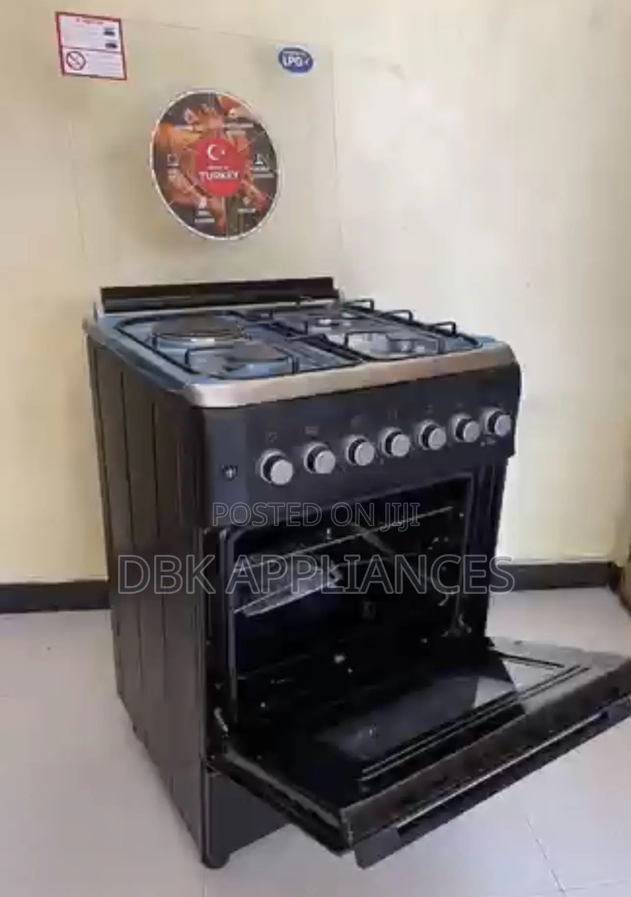 SPJ 3+1 Gas Electric Cookers (50*50)Cm Original