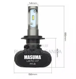 Masuma L670 H7 Led Headlight Bulbs