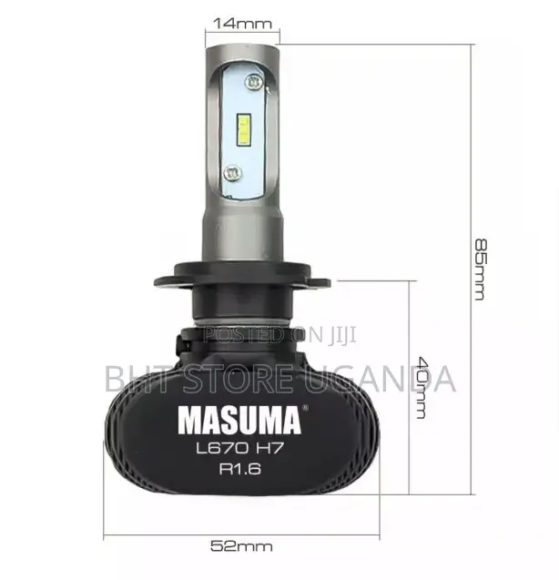 Masuma L670 H7 Led Headlight Bulbs