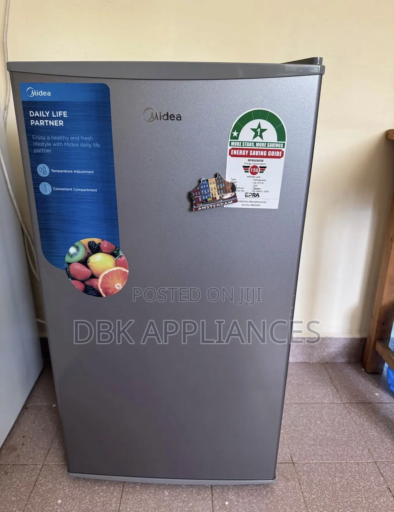 Midea 120l Single Door Fridge Available 3yr Warranty